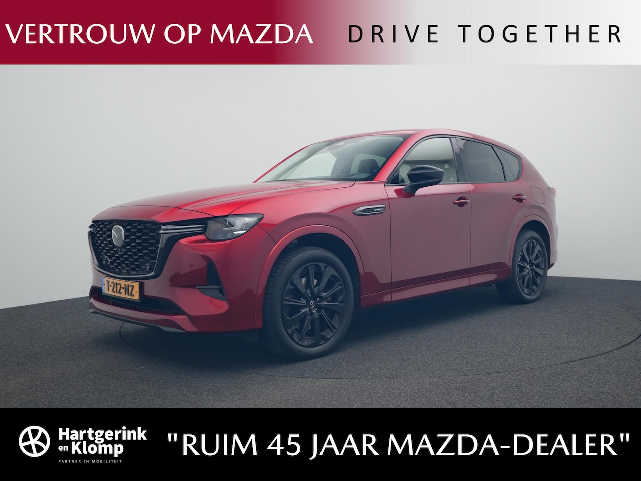 Mazda CX-60 - 2.5 E-SKYACTIV PHEV Homura 4WD automaat | Panorama Pack | Convenience & Sound Pack | Drive - AutoWereld.nl