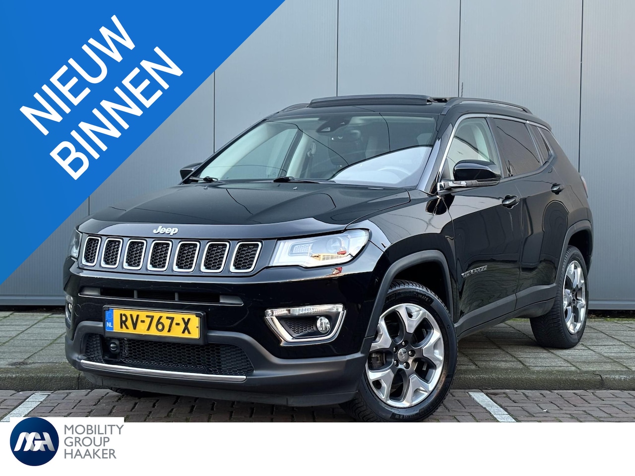 Jeep Compass - 1.4 MultiAir Limited 4x4 Achteruitrij camera | Dealer onderhouden | Panoramadak | Airco | - AutoWereld.nl