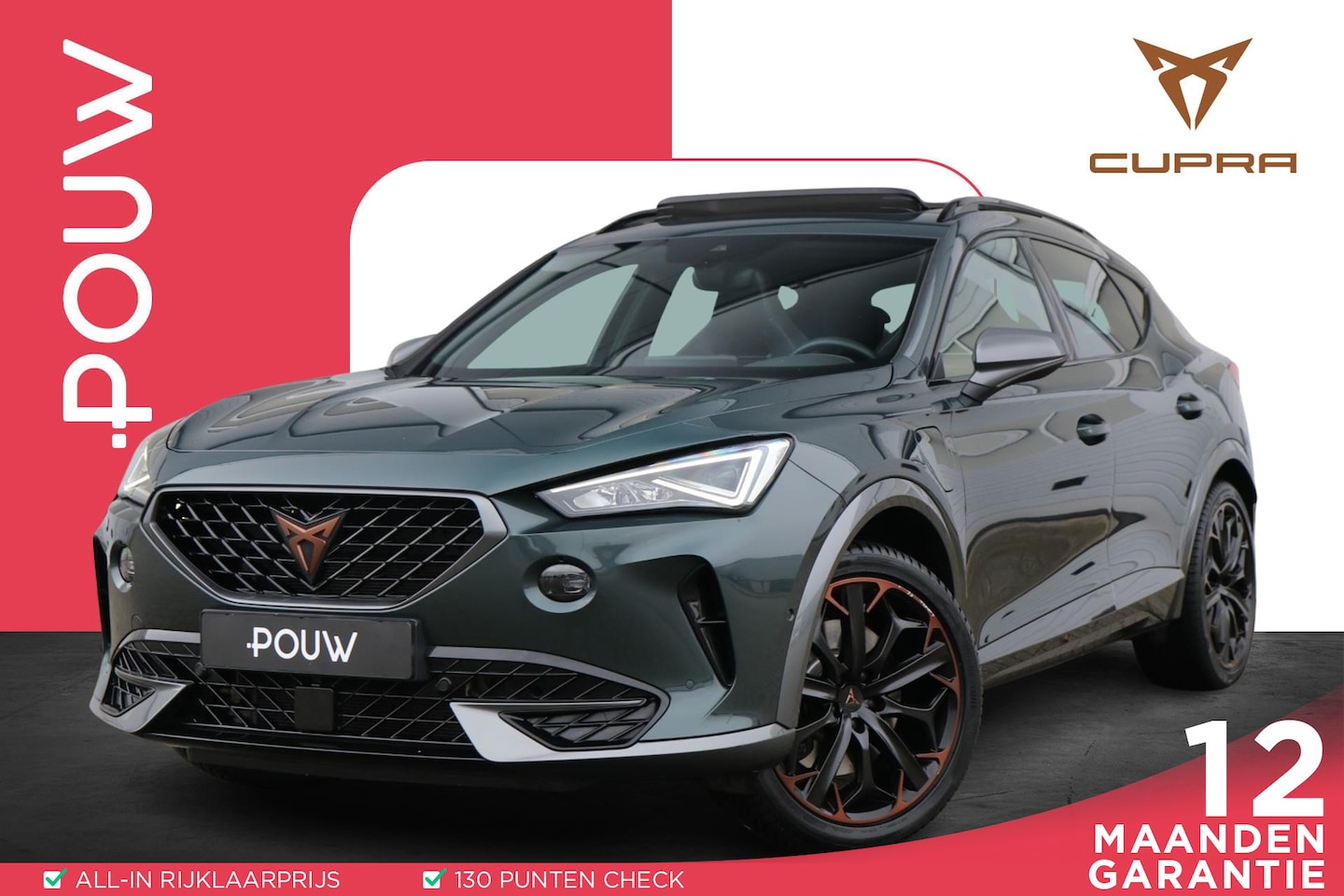 CUPRA Formentor - 1.4 e-Hybrid 245pk DSG VZ Performance | SoH 95% | Trekhaak | Panoramadak | Stoelverwarming - AutoWereld.nl