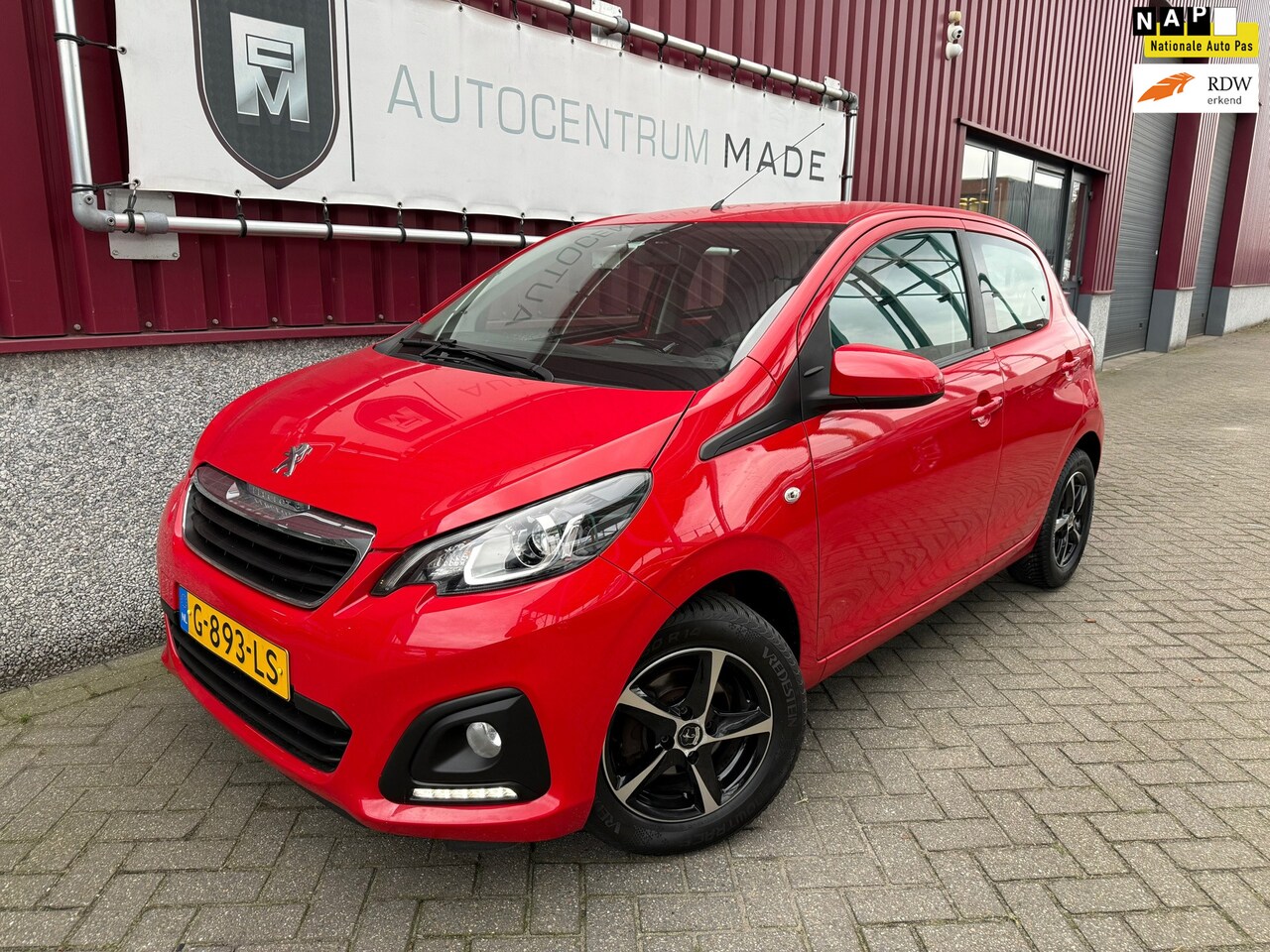 Peugeot 108 - 1.0 e-VTi Active // Navi // Airco // 5- DRS // 62 DKM NAP // - AutoWereld.nl