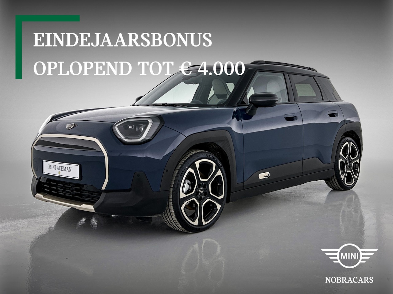 MINI Aceman - E / Favoured / Pakket M / 19" Hexagram Spoke 2-tone - AutoWereld.nl