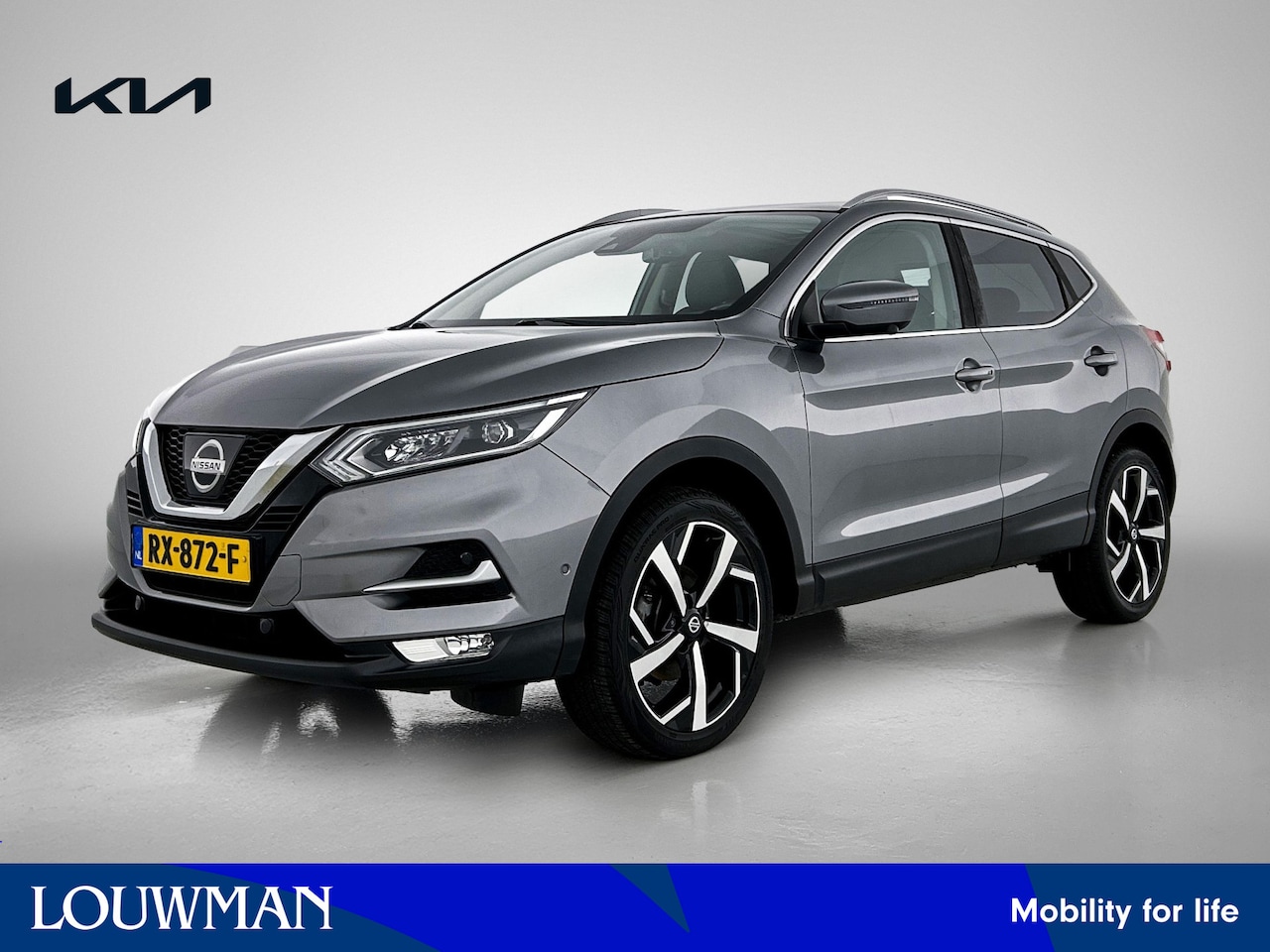 Nissan Qashqai - 1.2 Tekna + | Trekhaak | Panoramadak | 360 Camera | Stoelverwarming | Nederlandse auto | - AutoWereld.nl