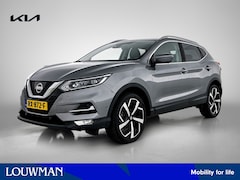 Nissan Qashqai - 1.2 Tekna + | Trekhaak | Panoramadak | 360 Camera | Stoelverwarming | Nederlandse auto |