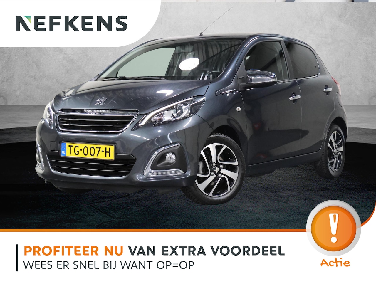 Peugeot 108 - 1.0 e-VTi Allure | AppleCarplay/AndroidAuto | Climate Control | LED | LEER | Stoelverwarmi - AutoWereld.nl