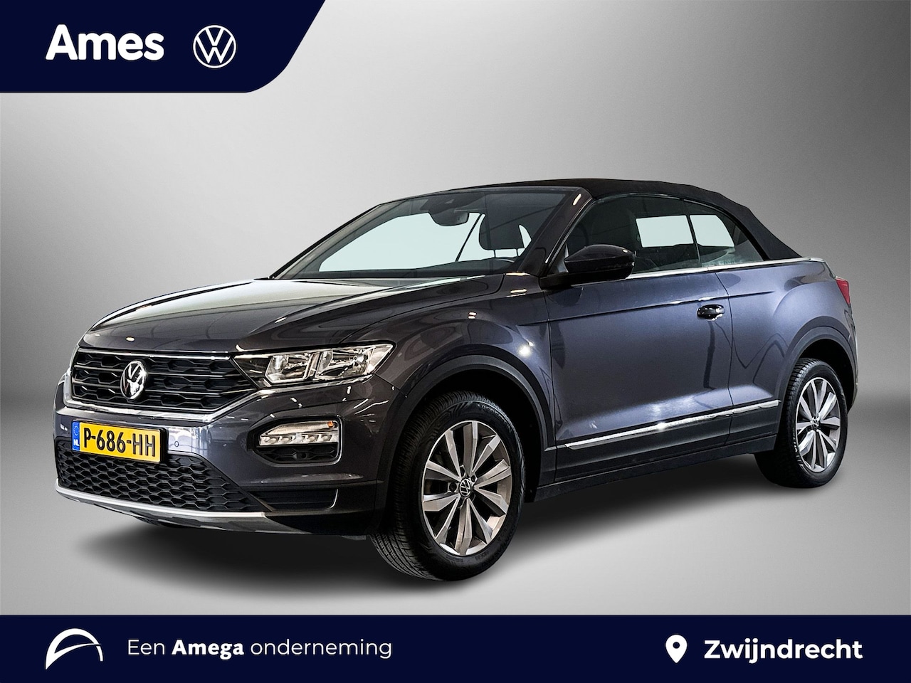 Volkswagen T-Roc Cabrio - 1.0TSI 115pk Style | Navigatie | Stoelverwarming | Park Distance Control - AutoWereld.nl