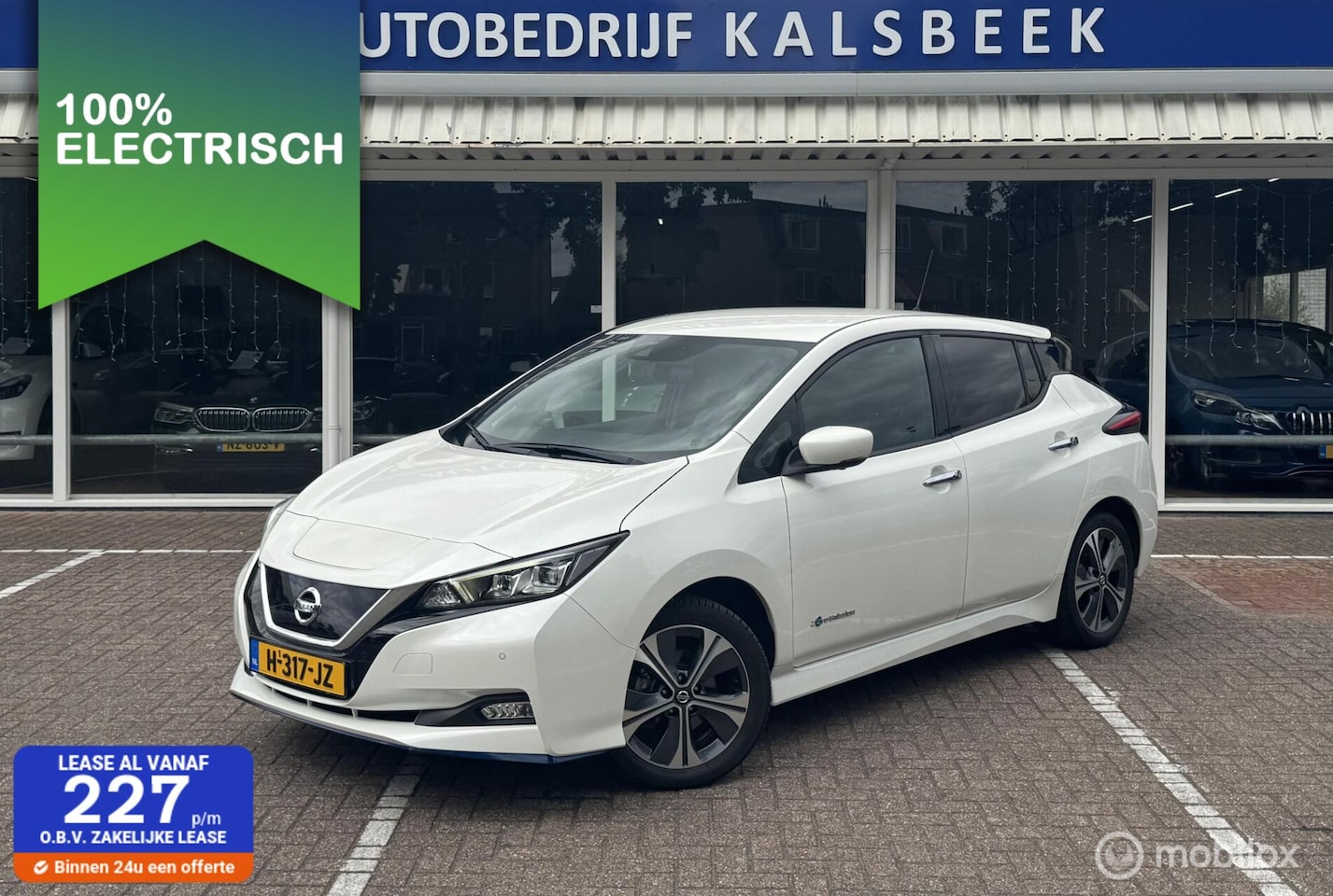 Nissan LEAF - e+ Tekna 62 kWh|Leer|Stoelverwarming|Lane assist| - AutoWereld.nl