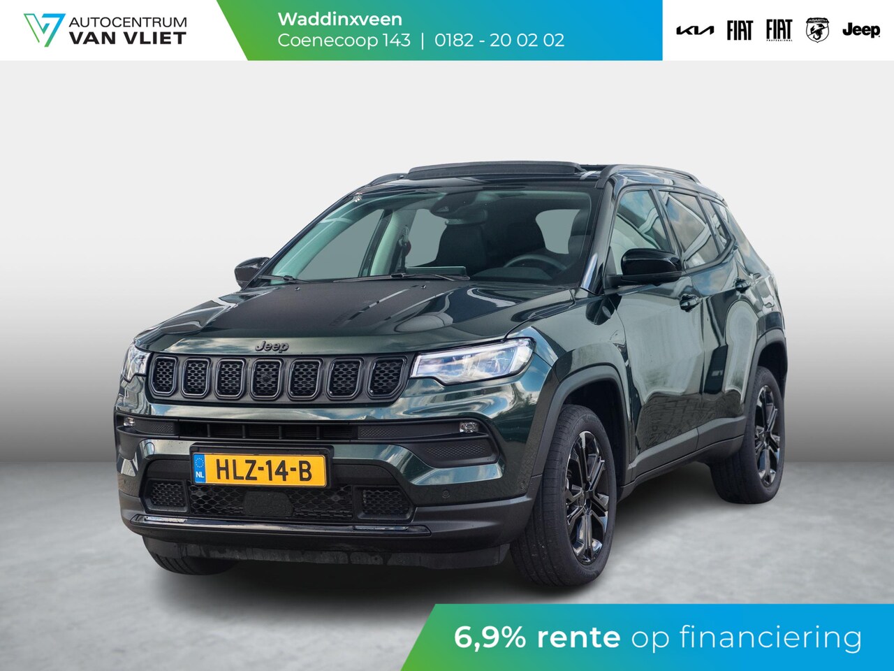 Jeep Compass - 4xe 240 Plug-in Hybrid Electric North Star | Safety Pack | Premium Pack | Schuif/Kanteldak - AutoWereld.nl