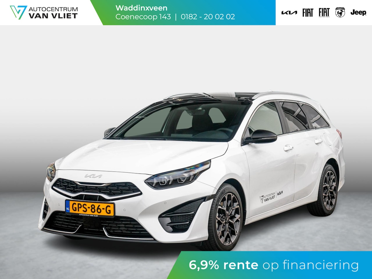 Kia Cee'd Sportswagon - Ceed 1.5 T-GDi GT-Line Navigatie l Stoel stuurwielverwarming l schuif kanteldak l el. koff - AutoWereld.nl