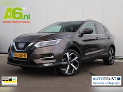 Nissan Qashqai - 1.2 Tekna + Automaat Trekhaak Bose Panoramadak Keyless 18 inch Navigatie 360 Camera Climat
