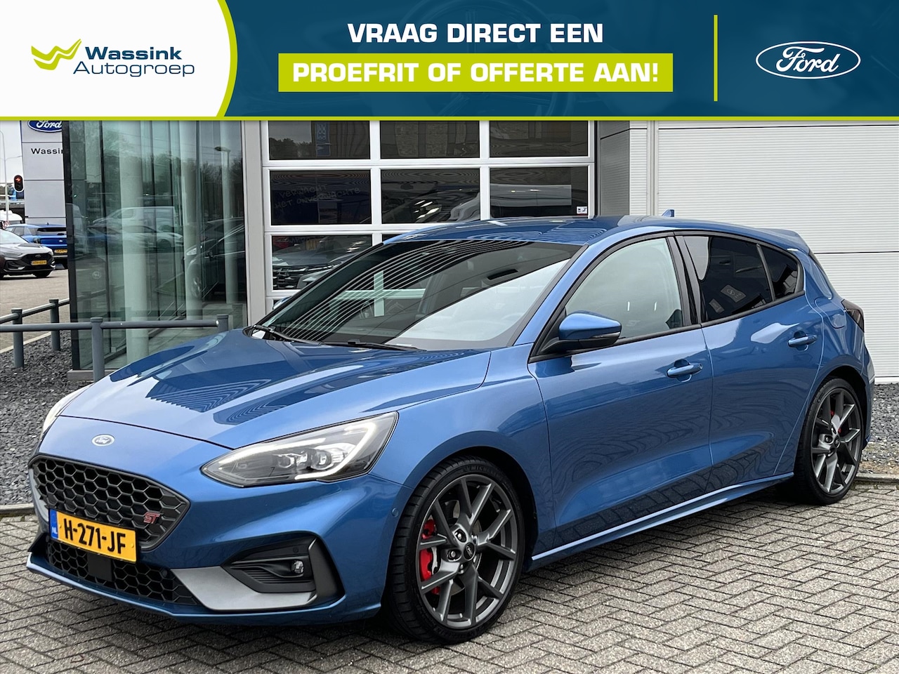 Ford Focus - 2.3 EcoBoost 280pk Aut ST-3 | Navigatie | Winterpack | Leder alcantara Recaro stoelen | - AutoWereld.nl