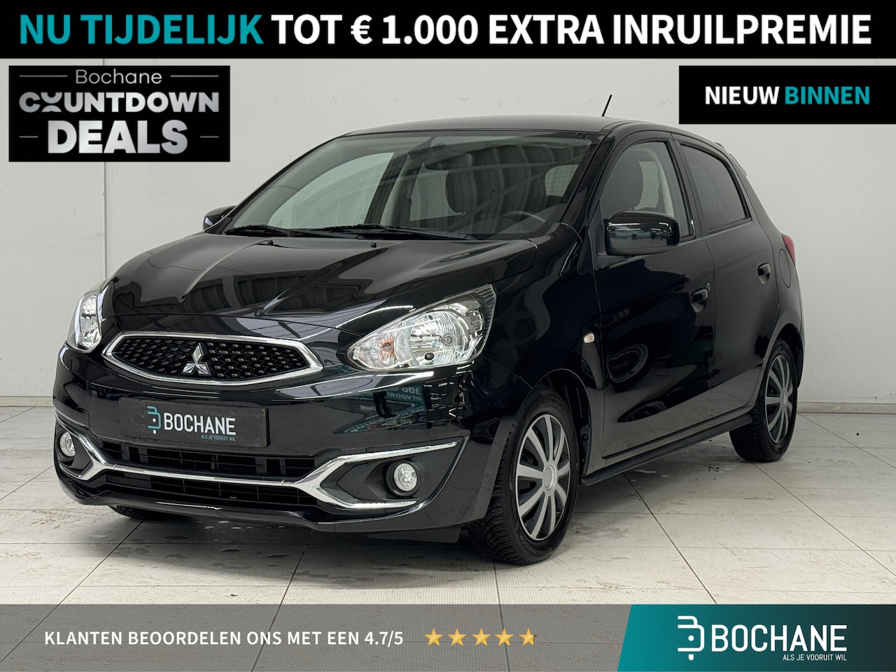 Mitsubishi Space Star - 1.0 Intense | Airco | Bluetooth | Automaat | - AutoWereld.nl