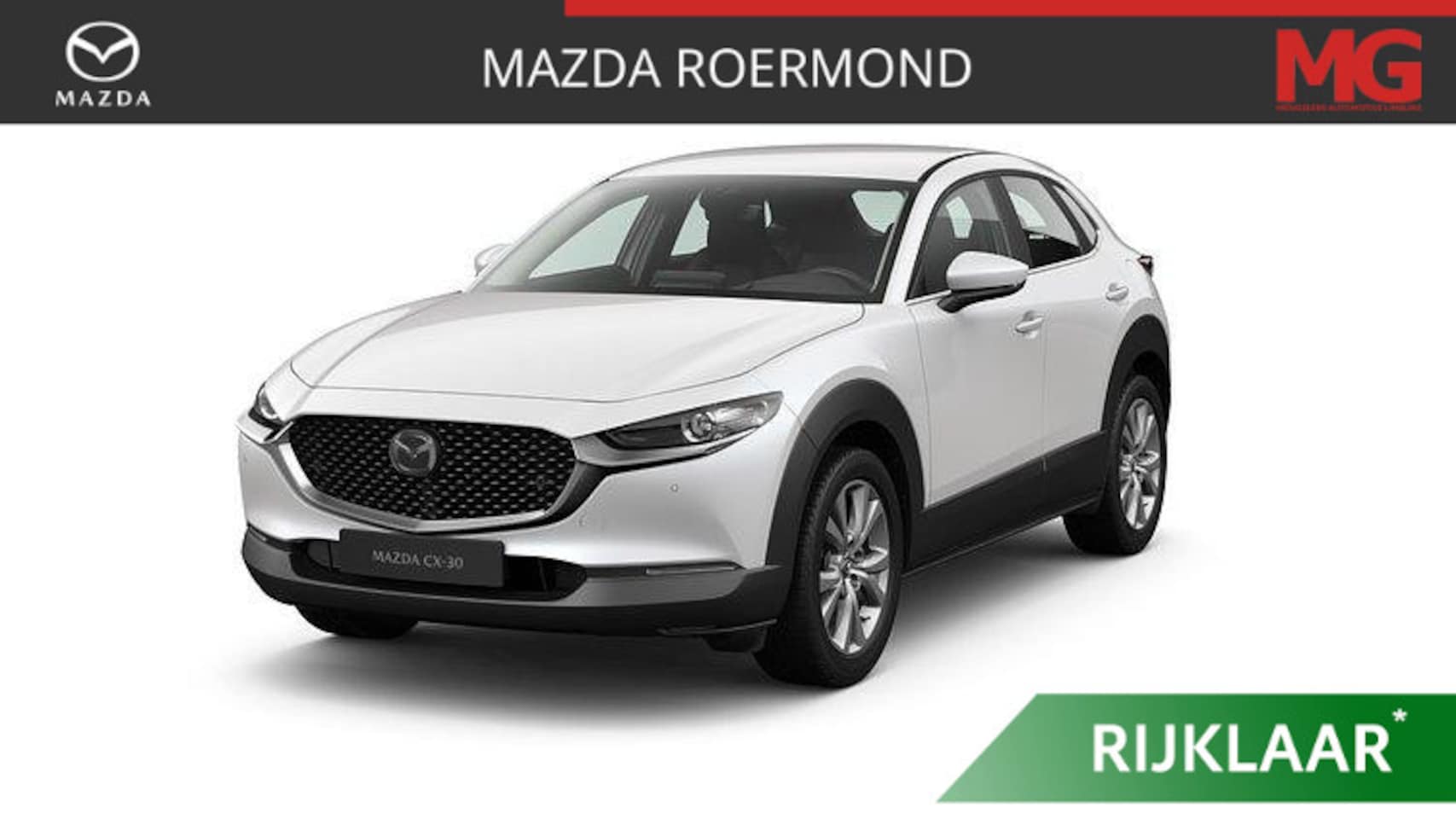 Mazda CX-30 - 2.5 e-SkyActiv-G M Hybrid Exclusive-line | Rijklaar | Apple Carplay | Cruise adaptief | Ca - AutoWereld.nl