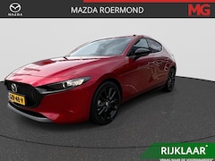 Mazda 3 - 3 2.5 e-SkyActiv-G M Hybrid 140 Homura | Rijklaar | Apple Carplay | Parkeersensor | Stoelv