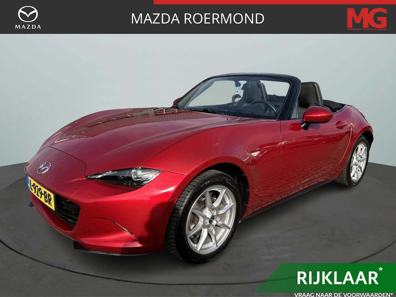 Mazda MX-5 - 1.5 SkyActiv-G 131 S Cabrio | Rijklaar |  Lichtmetalen velgen  | Airco - AutoWereld.nl