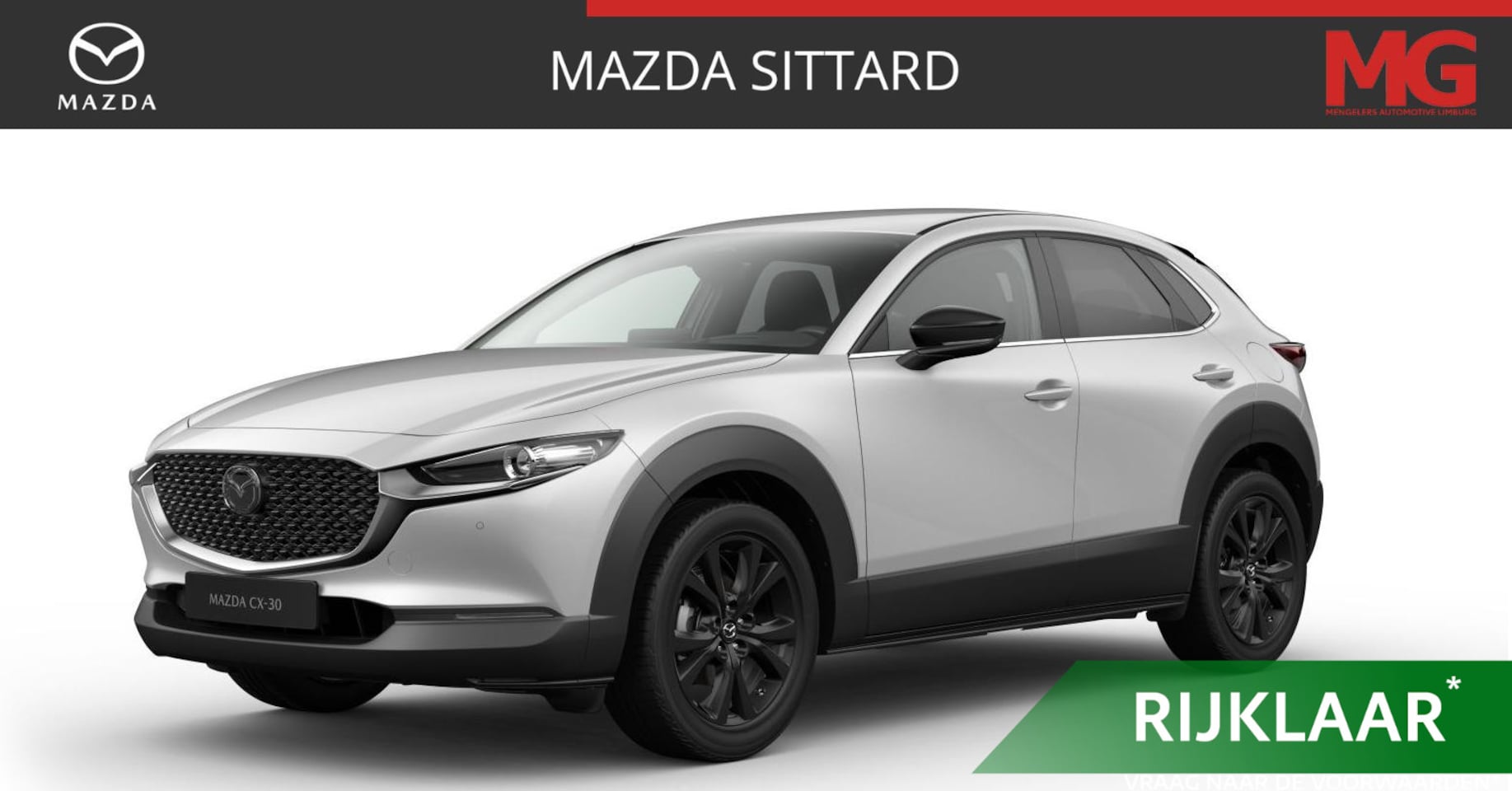 Mazda CX-30 - 2.5 e-SkyActiv-G M Hybrid Homura | Navigatie | Achteruitrijcamera | 18''LM Velgen | Elektr - AutoWereld.nl