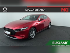 Mazda 3 - 3 2.5 e-SkyActiv-G M Hybrid 140 Prime-line Automaat | Rijklaar | Navigatie | Sensoren acht