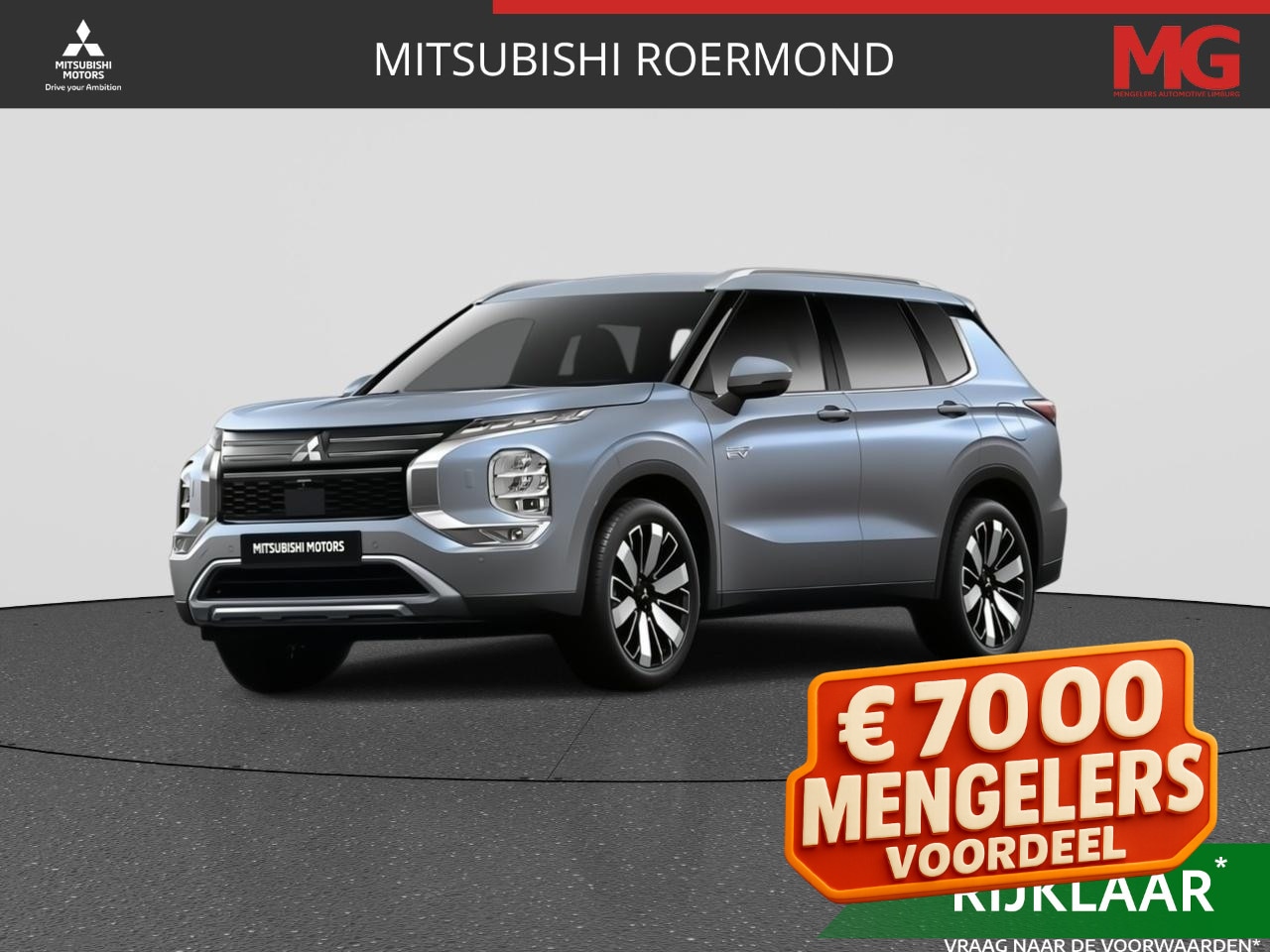 Mitsubishi Outlander - 2.4 PHEV First Edition | Rijklaar | Apple carplay | Head-up display | Stoel verwarming - AutoWereld.nl