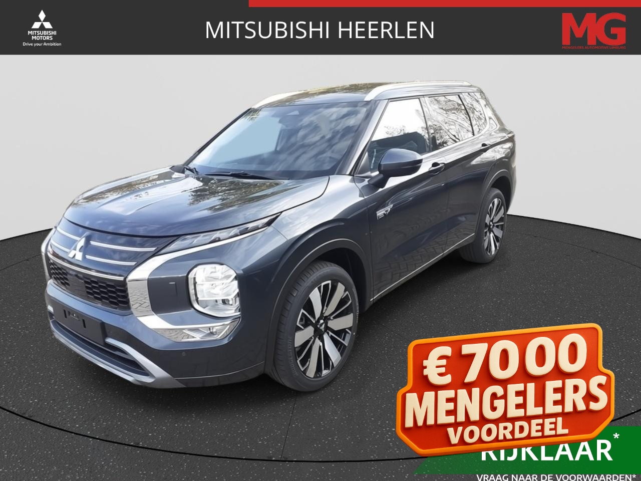 Mitsubishi Outlander - 2.4 PHEV Instyle Mengelers Actieprijs: € 55.040,00* - AutoWereld.nl