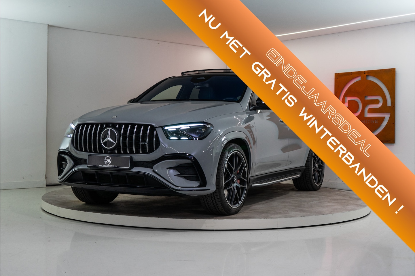 Mercedes-Benz GLE-Klasse Coupé - AMG 53 Hybrid 4MATIC+ Premium + 544PK | Pano | Sfeer | Burmester | Trekhaak | Alpinegrey | - AutoWereld.nl
