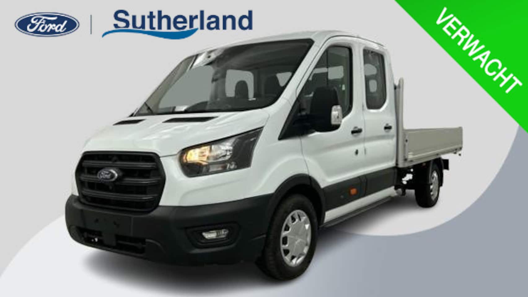 Ford Transit - 350 2.0 TDCI L3H1 DC Trend RWD 170pk | 7 Persoons | SYNC 4 | Trekhaak | Draadloos Apple Ca - AutoWereld.nl