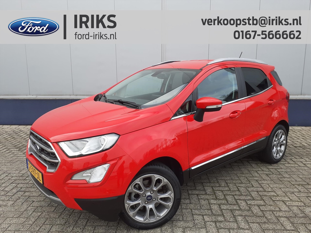 Ford EcoSport - 1.0 EcoBoost 125pk Titanium Full Optie's / Trekhaak / Navigatie - AutoWereld.nl