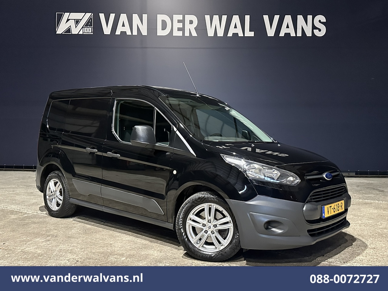 Ford Transit Connect - 1.6 TDCI L1H1 Airco | LM velgen | Trekhaak Zijdeur - AutoWereld.nl