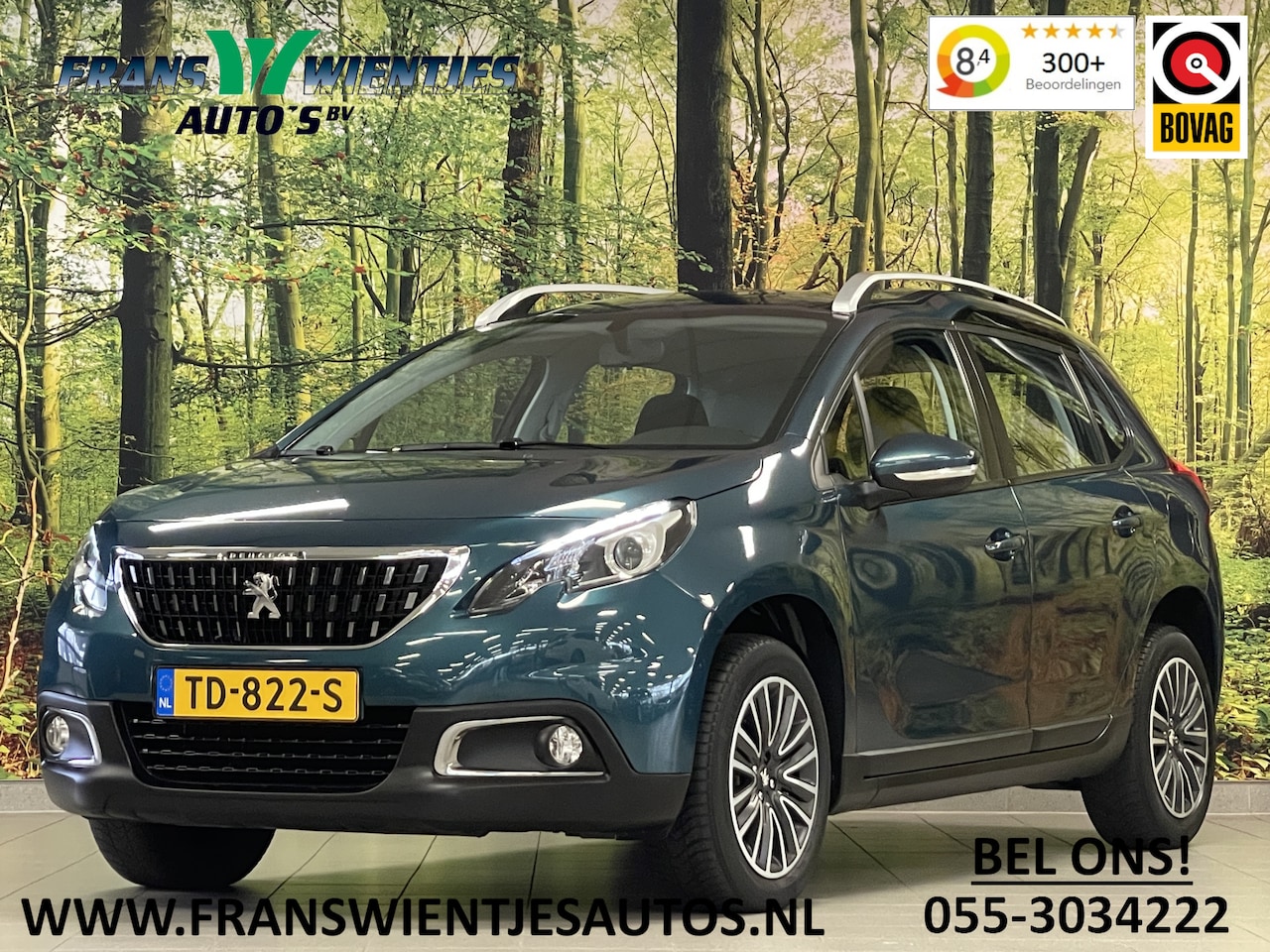 Peugeot 2008 - 1.2 PureTech Active Apple Carplay | Android Auto | Airconditioning | Cruise Control | DAB - AutoWereld.nl