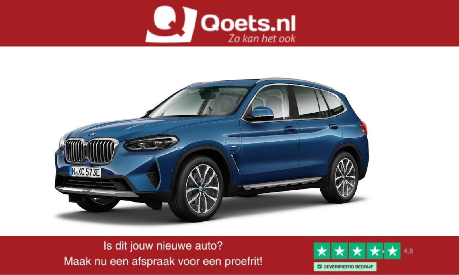 BMW X3 - xDrive30e Trekhaak - Panoramadak - Parking Assistant Plus - Getinte Ruiten - Sportstoelen - AutoWereld.nl