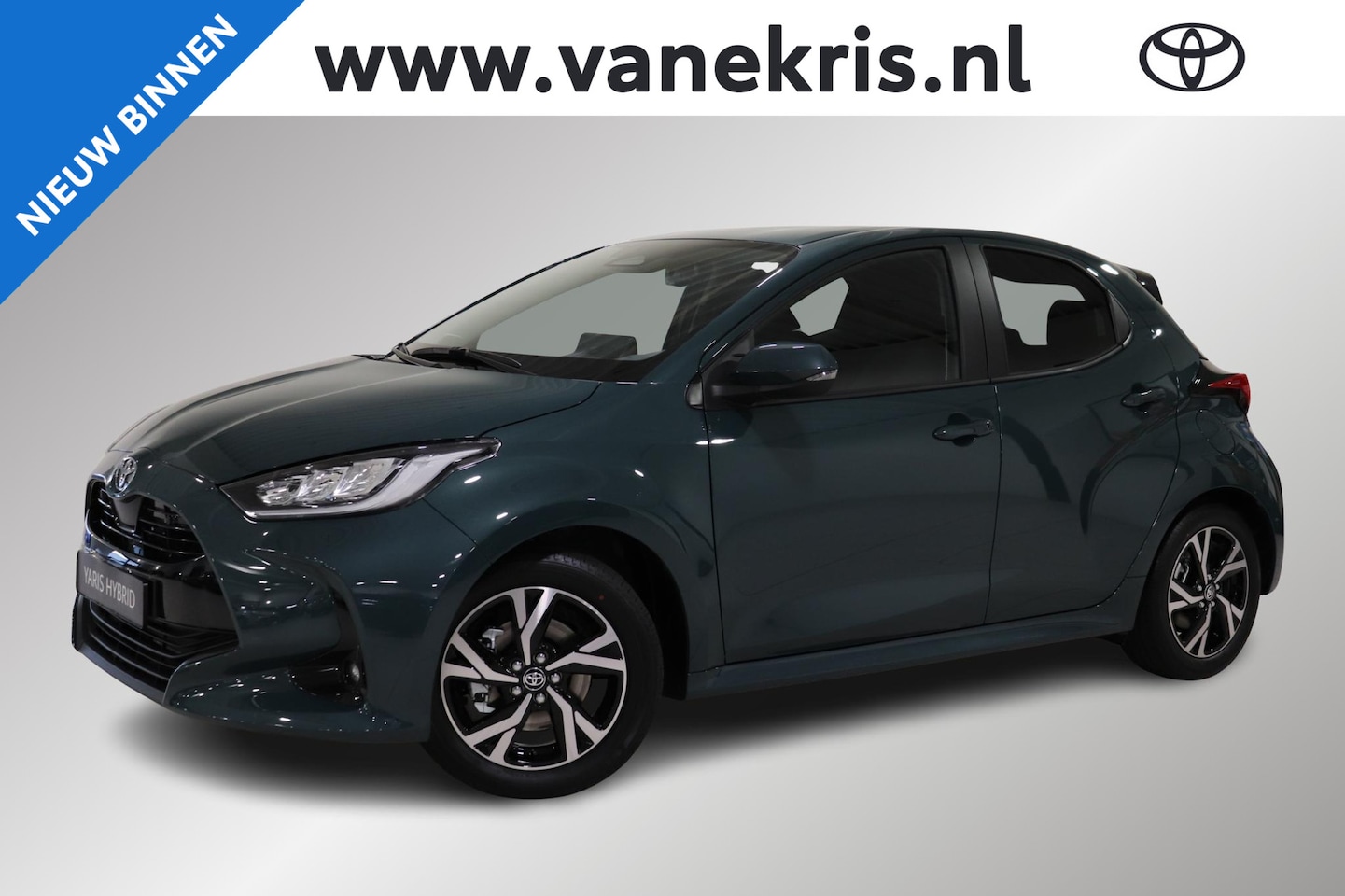 Toyota Yaris - 1.5 Hybrid 115 Dynamic 1.5 Hybrid 115 Dynamic, €1000,- Inruilpremie, BSM, Sensoren, Stuur & Stoelverwarming! - AutoWereld.nl
