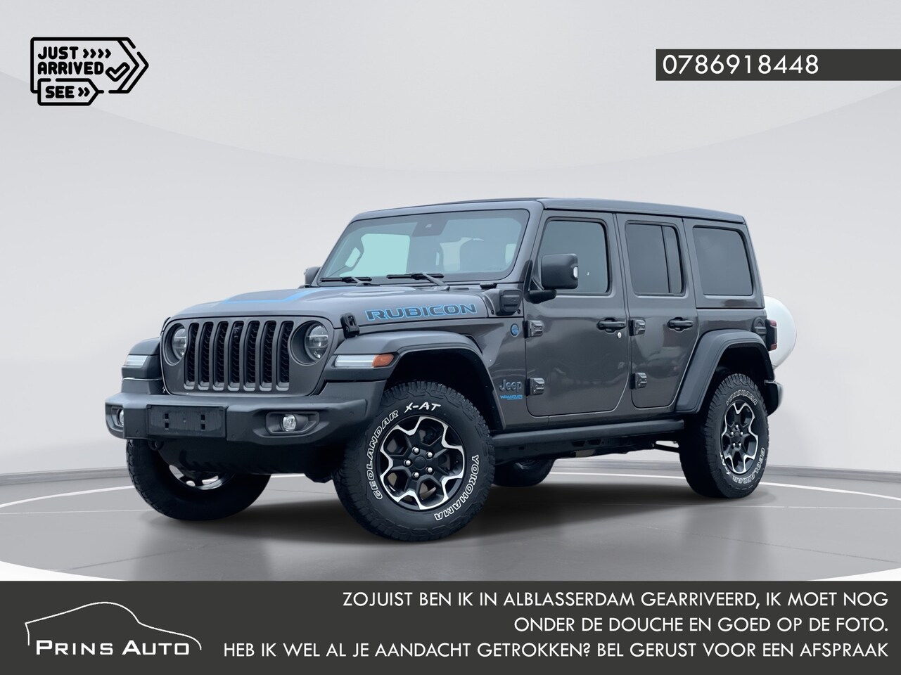 Jeep Wrangler Unlimited - 4xe 380 Rubicon |STOEL+STUURVW|NAVI|CAMERA|SOFTTOP| 4155 - AutoWereld.nl