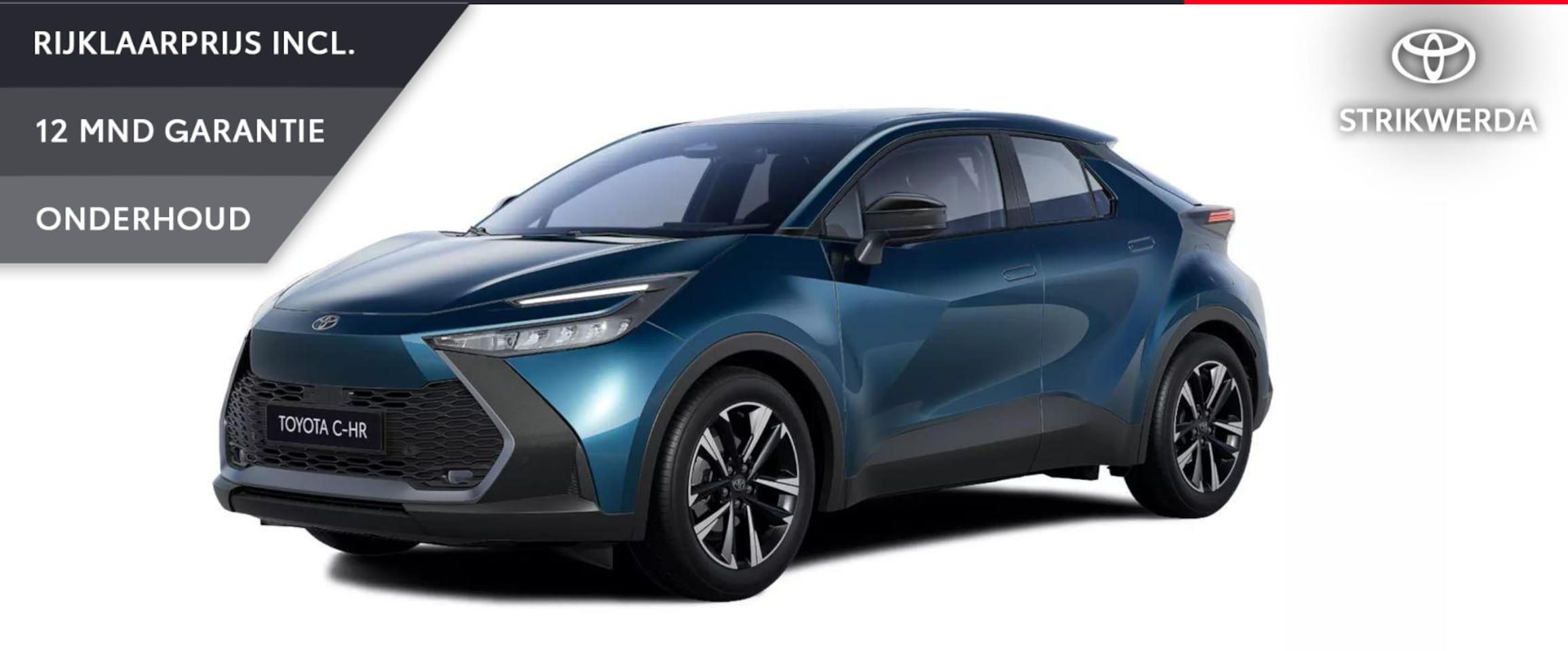 Toyota C-HR - 1.8 Hybrid 140 Dynamic - AutoWereld.nl