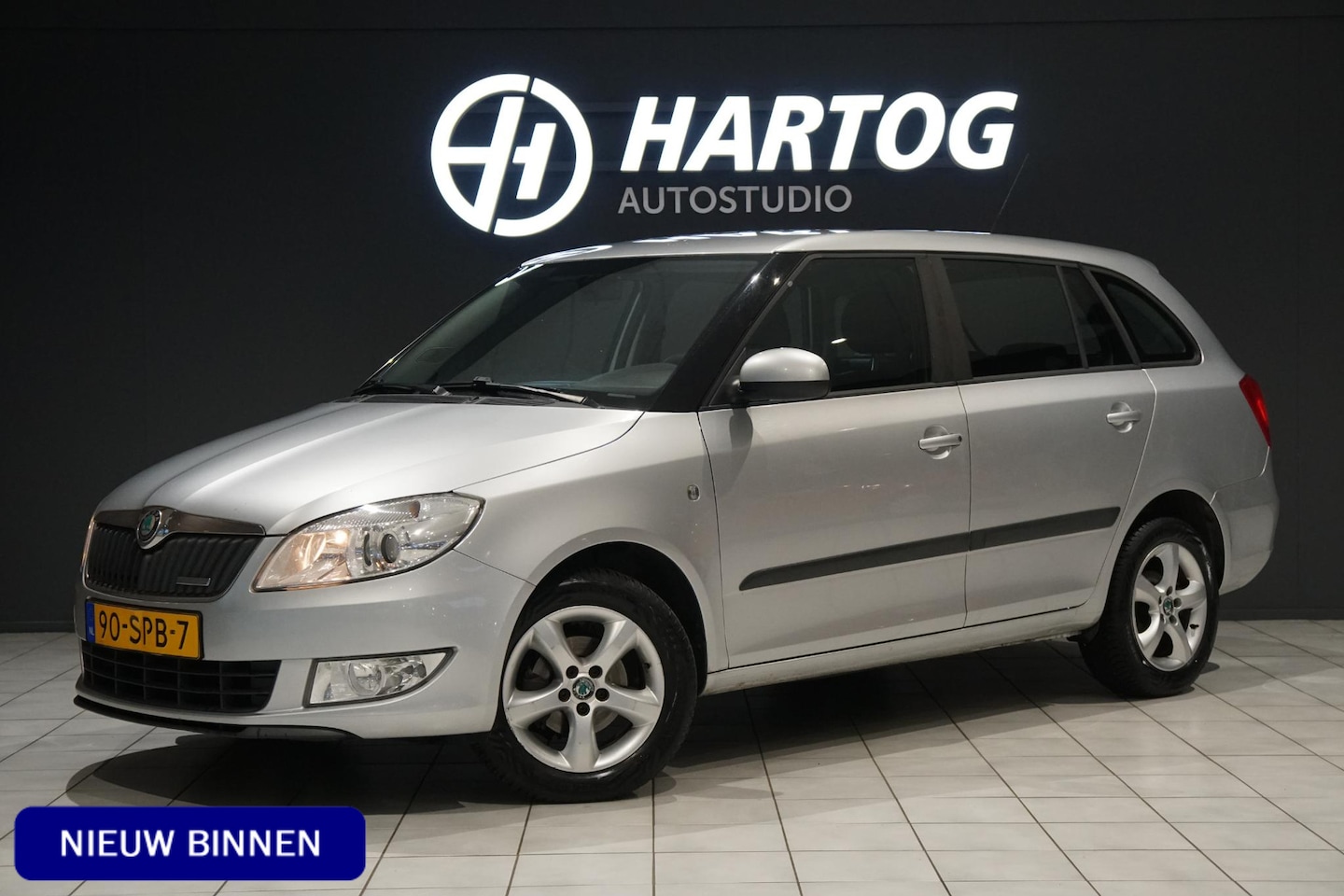 Skoda Fabia Combi - 1.2 TDI Greenline + CRUISE CONTROL / TREKHAAK / AIRCO - AutoWereld.nl
