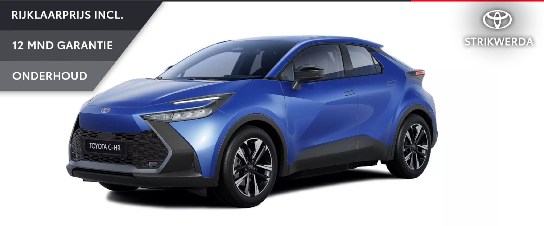 Toyota C-HR - 2.0 Plug-in Hybrid 220 Dynamic - AutoWereld.nl