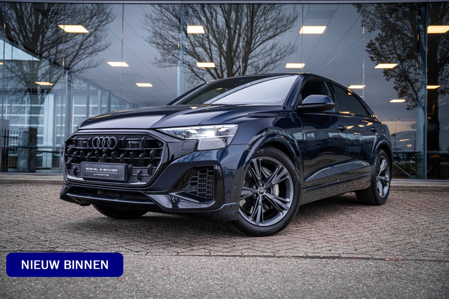 Audi Q8 - 55 TFSI e quattro Pro Line S ** Panodak ** Trekhaak ** Ventilatie - AutoWereld.nl