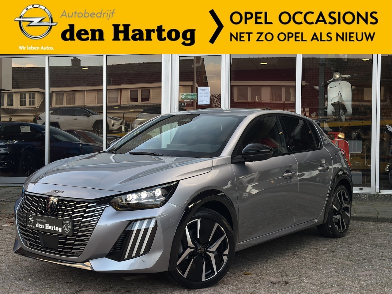Peugeot 208 - 1.2 Hybrid 110 e-DCS6 GT Adaptieve cruise control/ECC/Camera. - AutoWereld.nl