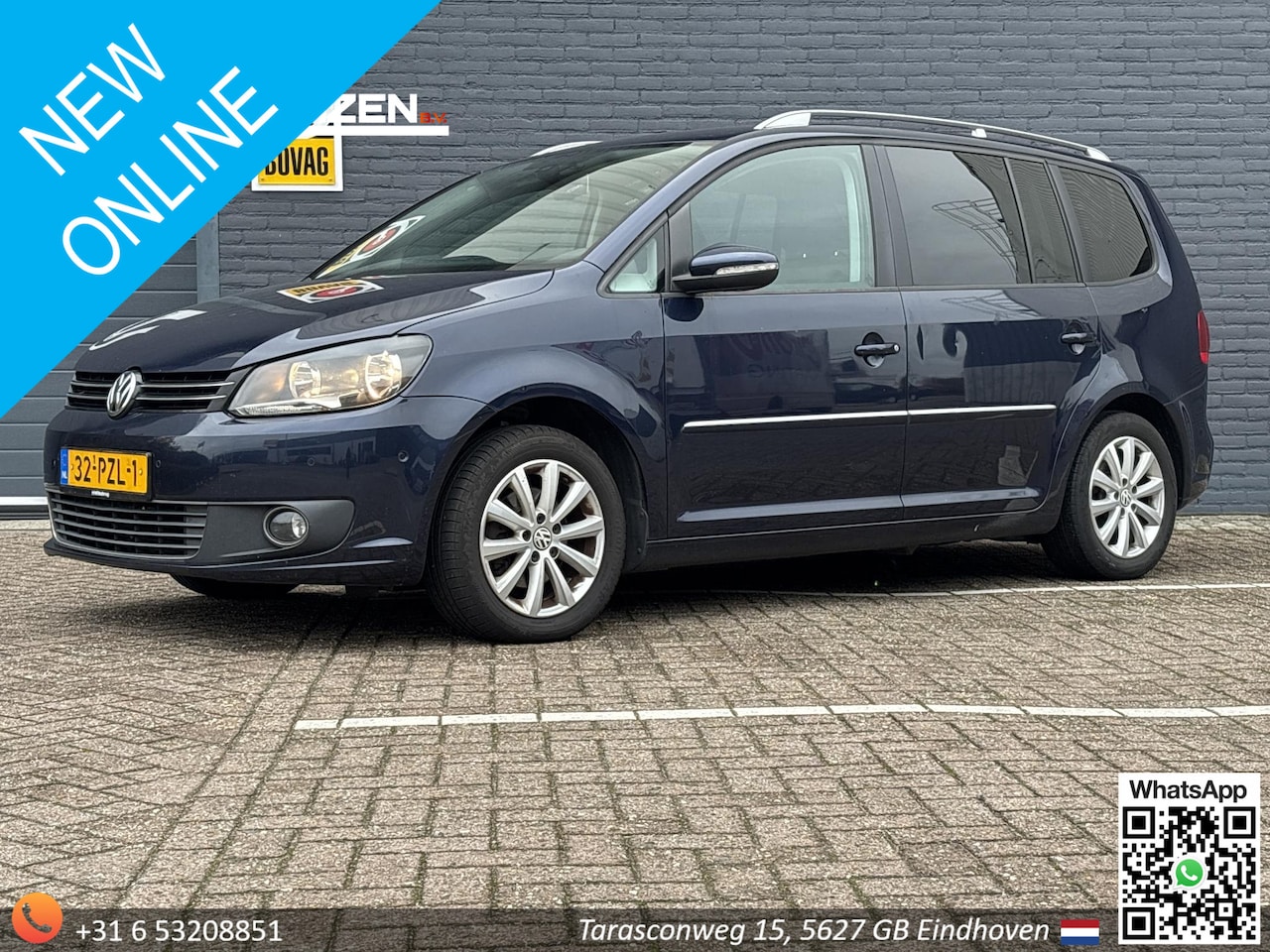Volkswagen Touran - 1.4 TSI Highline 7p. | Climate | Cruise | Navi | PDC | Trekhaak | - AutoWereld.nl
