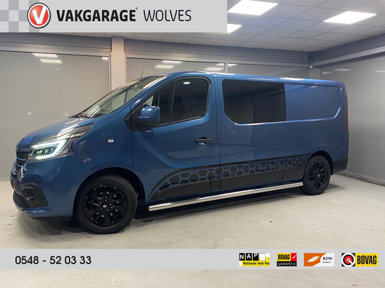 Renault Trafic - 2.0 dCi 170 PK !!!! AUTOMAAT | L2H1 DC Luxe | CAMERA | CLIMA | LED | NAVI | - AutoWereld.nl