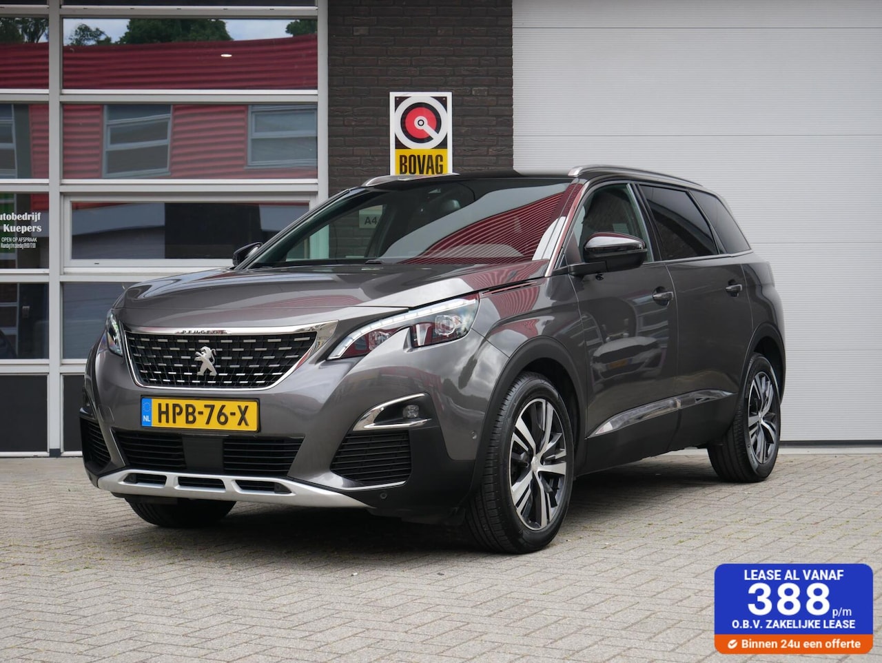 Peugeot 5008 - 1.2 PureTech GT-Line Automaat| 7Persoons| Navi+BT| Camera| Dealer onderhouden - AutoWereld.nl