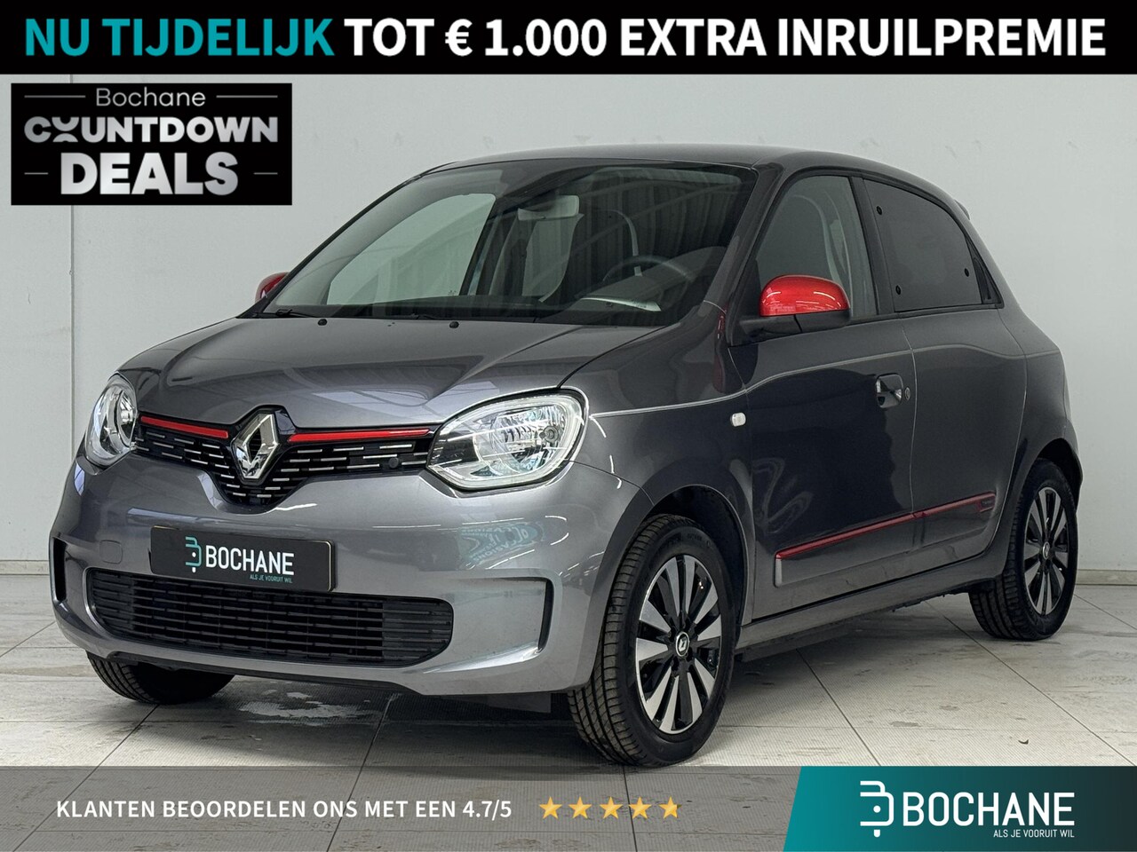 Renault Twingo Z.E. - R80 E-Tech Techno 22 kWh | Achteruitrijcamera | Navigatie | Climate Control | Apple CarPla - AutoWereld.nl