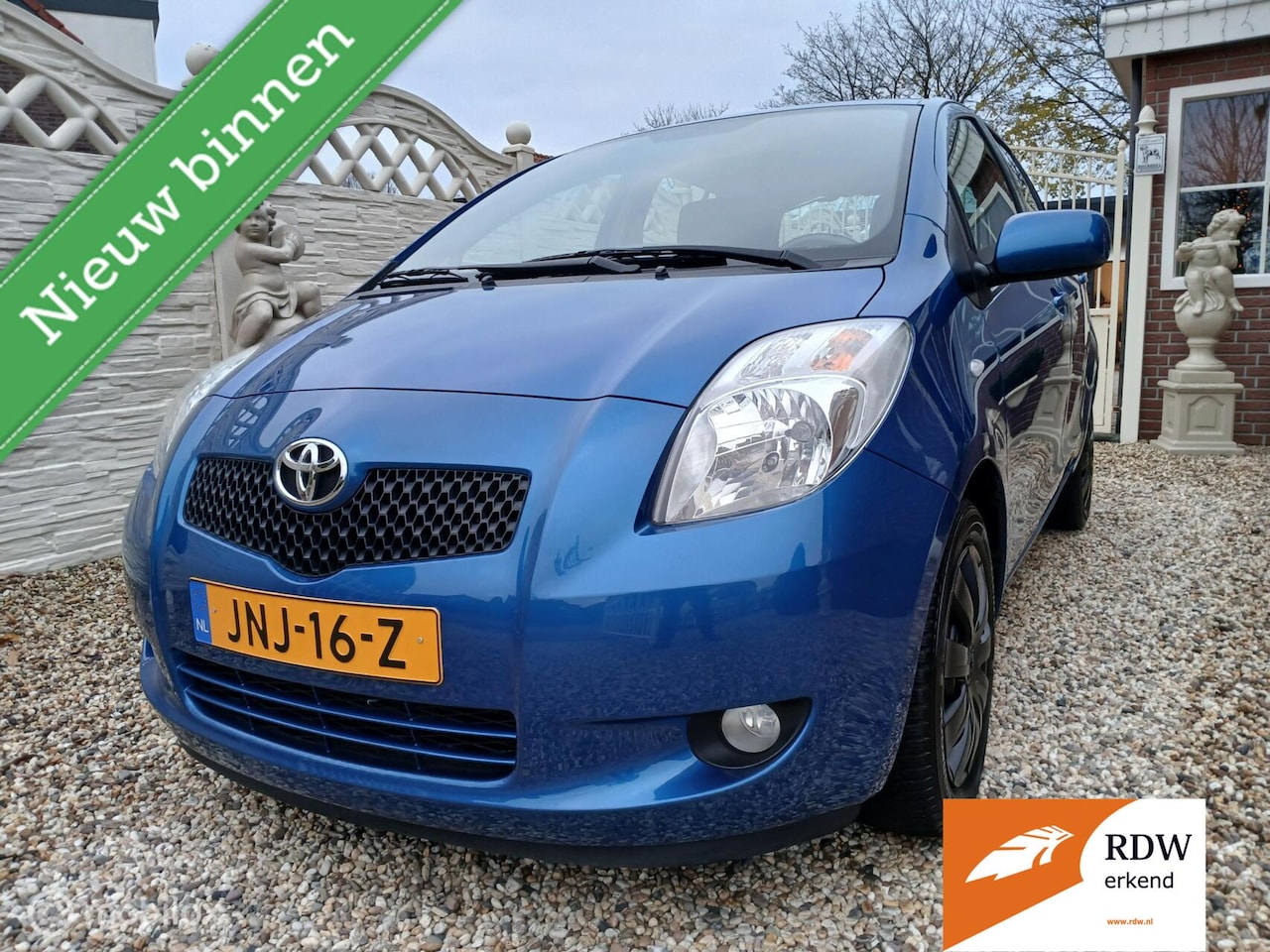 Toyota Yaris - cool bleu automaat airco - AutoWereld.nl