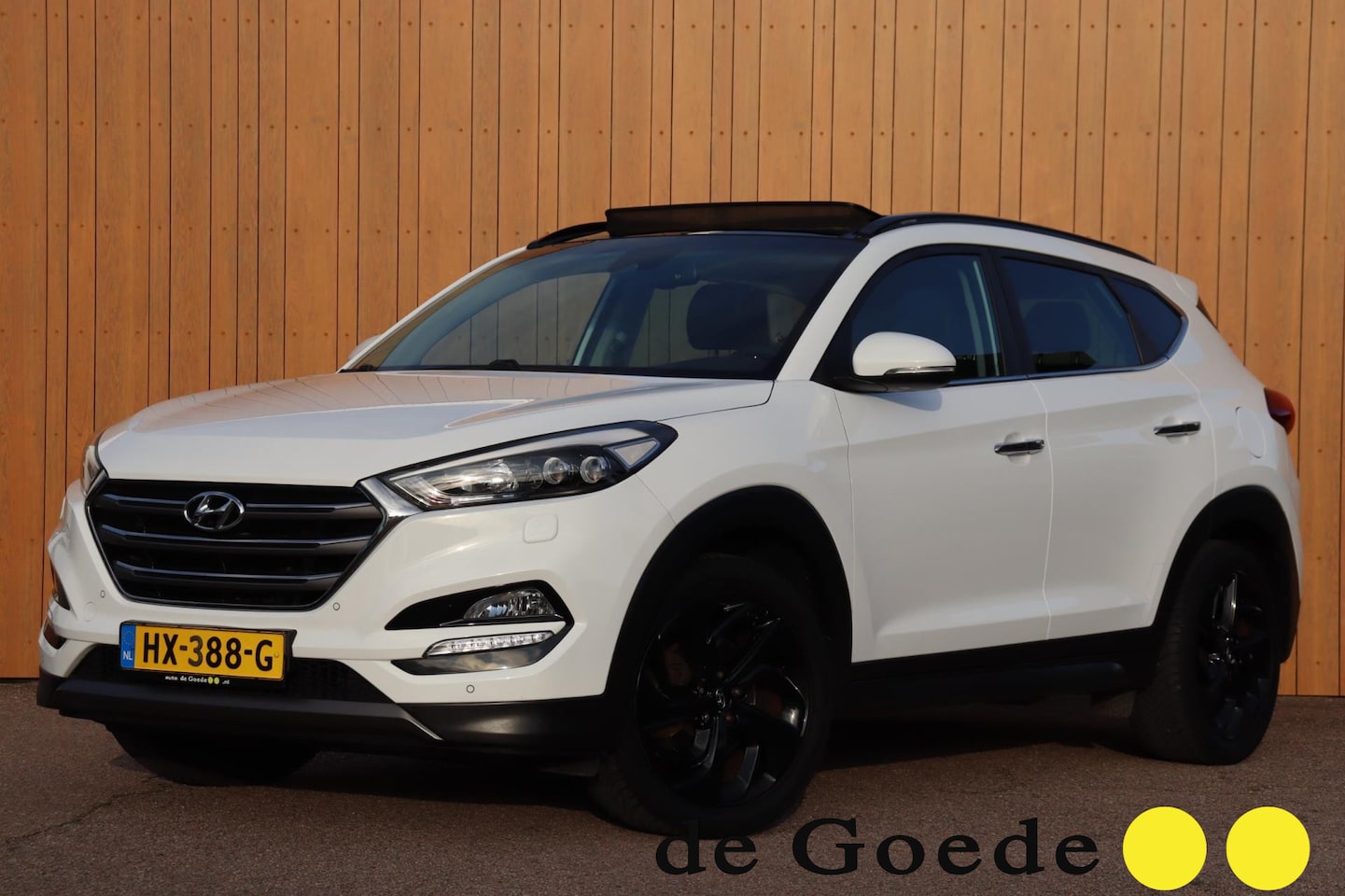Hyundai Tucson - 1.6 T-GDi Premium org.NL leer+vw+vent schuifdak el.klep camera stuurverw - AutoWereld.nl