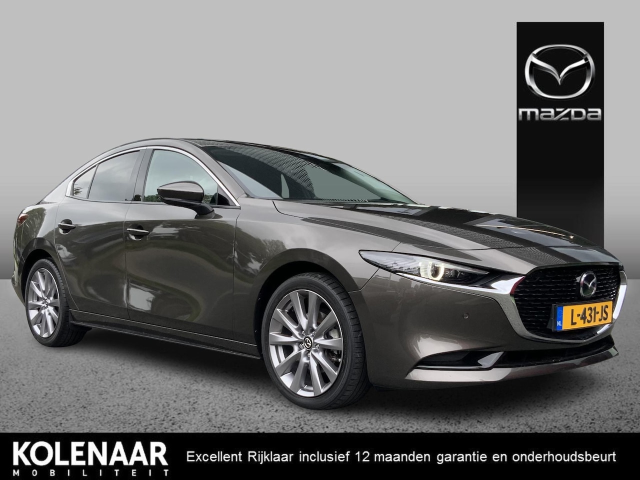 Mazda 3 Sport - 2.0 e-SkyActiv-G M Hybrid 150 Sportive - AutoWereld.nl