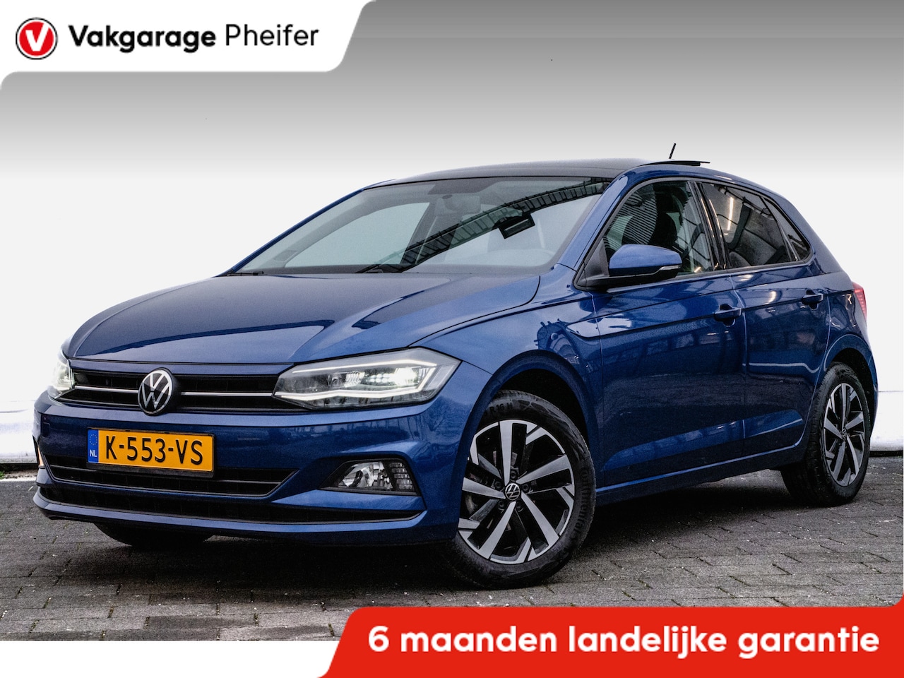 Volkswagen Polo - 1.0 MPI Comfortline Panoramadak/ Full led/ Virtual cockpit/ Navigatie/ Carplay/ Cruise con - AutoWereld.nl