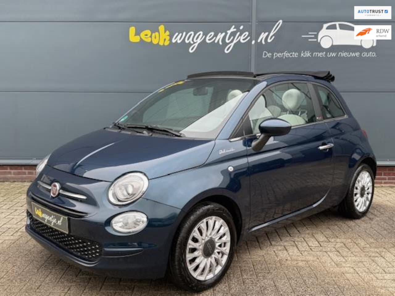 Fiat 500 C - 1.0 Hybrid Dolcevita Cabrio *carplay *dealerond. - AutoWereld.nl