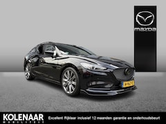 Mazda 6 Sportbreak - 2.0 automaat Sky-G 165pk Signature Black Edition/Eibach verlagingsveren/Maxton Design/Unie