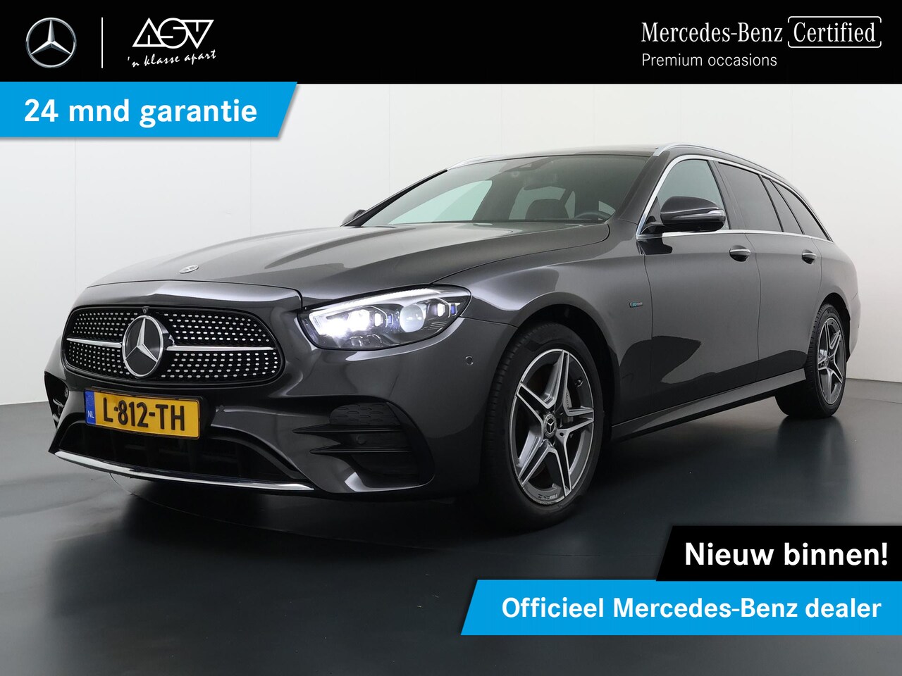 Mercedes-Benz E-klasse Estate - 300 de AMG Business Solution | Panorama - Schuifdak | Sfeerverlichting | Burmester Surroun - AutoWereld.nl