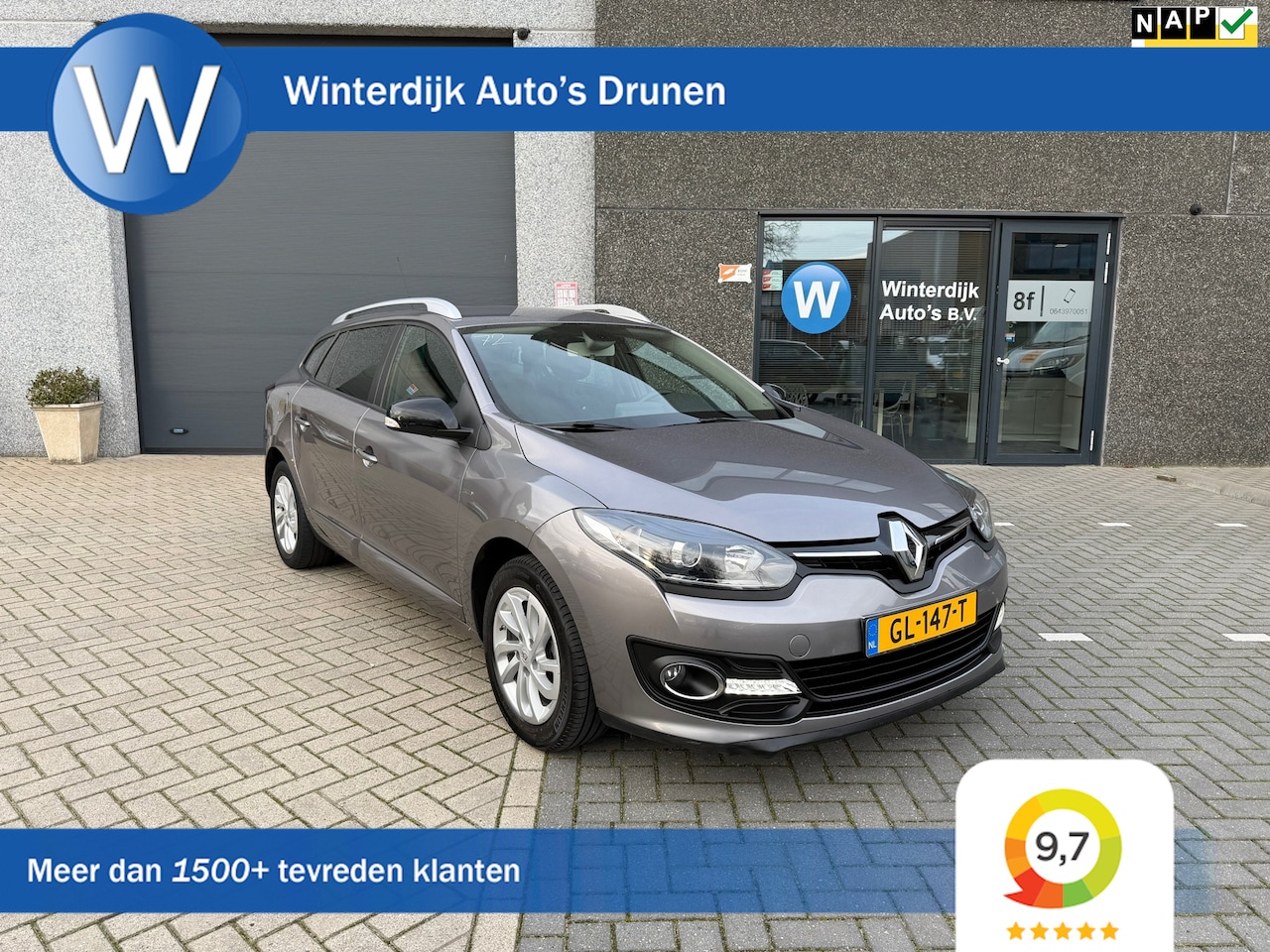 Renault Mégane Estate - 1.2 TCe Limited Clima, Trekhaak, Navi, Cruise, Led - AutoWereld.nl