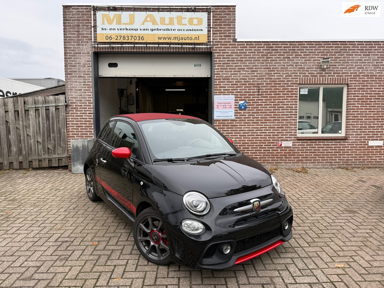 Fiat 500 C - 1.4 T-Jet Abarth 595 70th Anniversary 1.4 T-Jet Abarth 595 70th Anniversary - AutoWereld.nl
