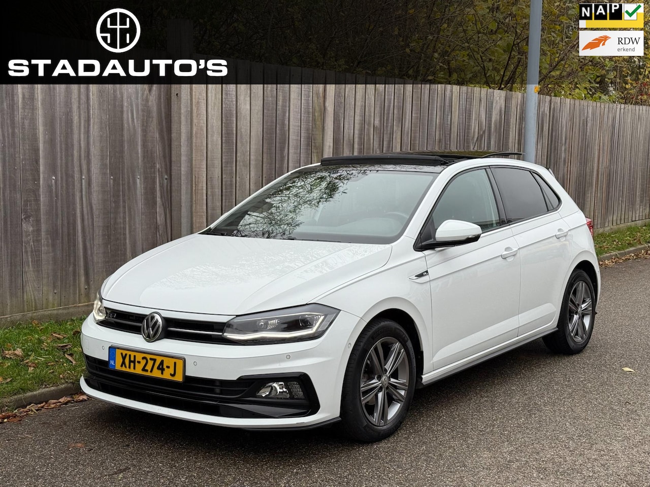 Volkswagen Polo - 1.0 TSI R-Line AUT DSG Pano|LED|NAP|17"! - AutoWereld.nl