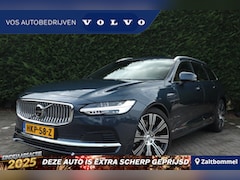 Volvo V90 - 2.0 T6 Plug-in hybrid AWD Ultra Bright | Luchtvering | B&W Audio | 360-camera | Head-up di